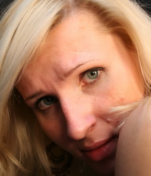 Blonde Spanking and Caning