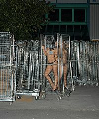 Flashing busty brunette Jamie Asquith and uk pornstar Jessica Spencer nude in public in Bristol from UK Flashers