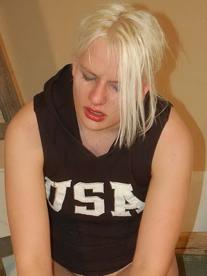 Blonde Spanked to Tears
