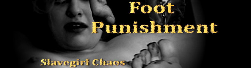 Foot Punishment of Slavegirl Chaos